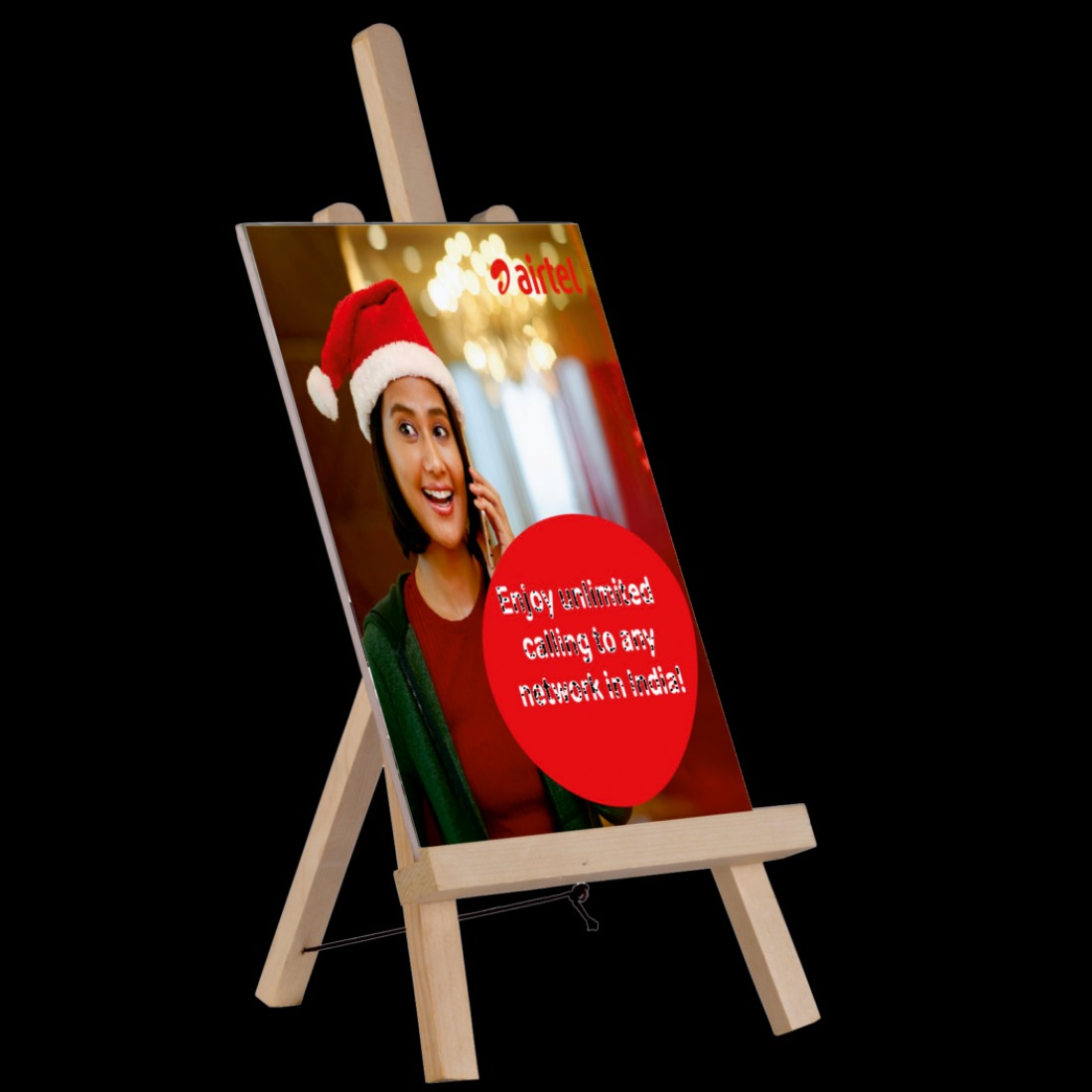 Easel-Back Counter Standee